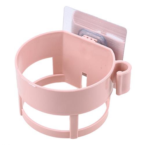 Bathroom Hair Dryer Holder Wall-mounted Hole-Free Seamless Hairdryer Storage Shelf Household Wall Hanging Storage Holders Racks