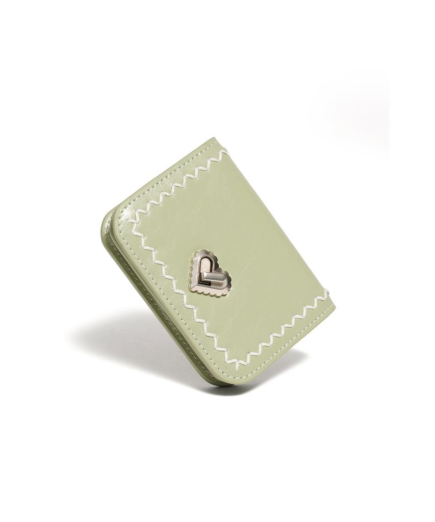 Lemasque Cookie Lock Compact Business Card Holder Mint