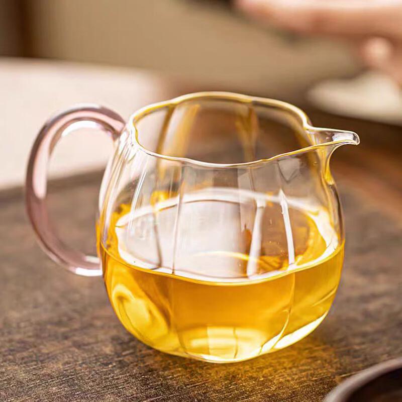 Shangqi Colorful Heat-Resistant High Borosilicate Glass Fairness Cup Set