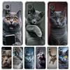 Transparent Phone Case for Xiaomi Mi 14 13 12 11 Ultra 13T 12T 11T Poco X3 NFC F3 F6 Pro Lite 5G Soft TPU British Shorthair Cat