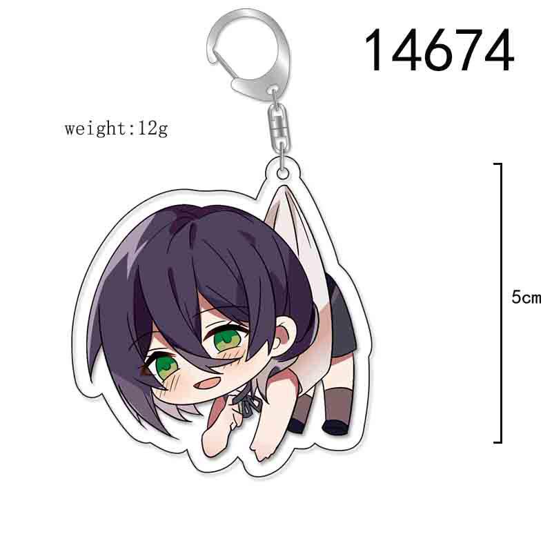 Chainsaw Man Pochita Acrylic Keychain Anime Figure