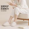 Antibacterial Cotton Slippers Men's Autumn and Winter New Indoor Couple Home a Pair of Warm Non-slip Plush Slippers