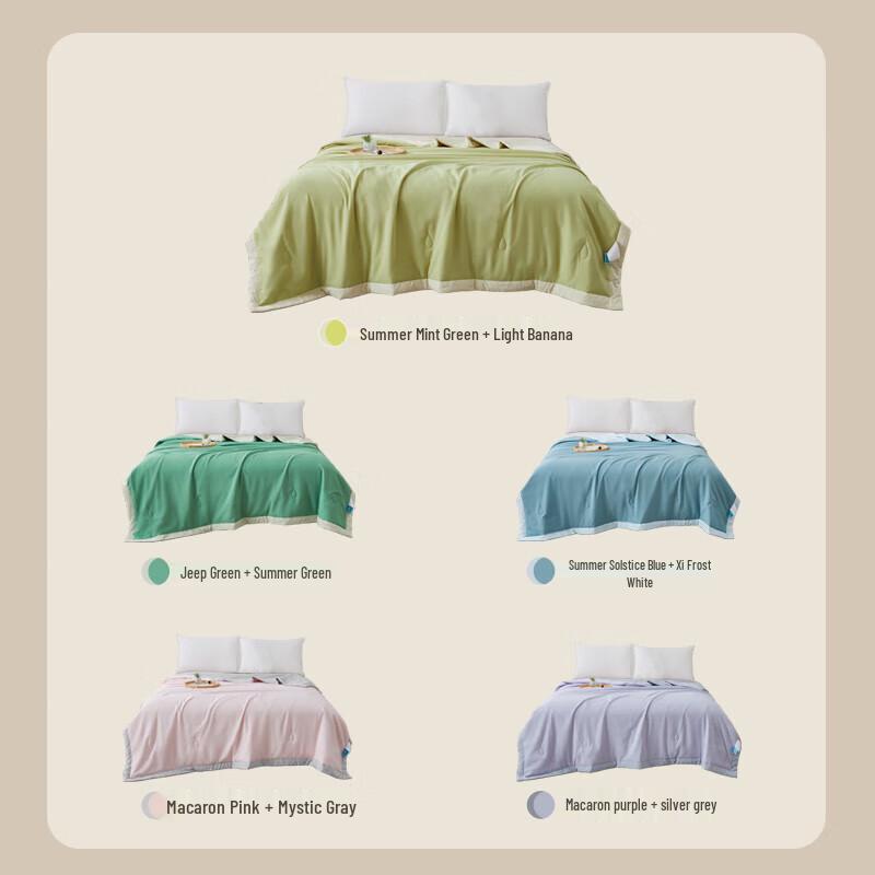 AiSleep Super Weiche Sommer-Kühlbettdecke