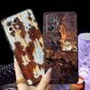 Retro Rust Design Case for Xiaomi Mi 10T 11T 12T Pro 11 12 13 Lite 12X 13 14 15 Pro Black Soft Phone Cover
