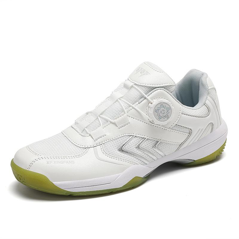 New Indoor Training Badminton Shoes Carbon Board Tennis Shoes Sports Daily Outdoor Games Sneakers Rotary Buckle