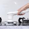 Elektrische Reinigungsbürste, wasserdicht, für den Haushalt, multifunktional, für die Küche, leistungsstark, kabellos, Handgerät für Badezimmer, Fliesen,
