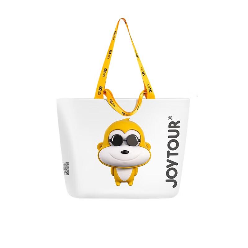 Jiatu 10-Pack Portable Zipper Shopping Bags