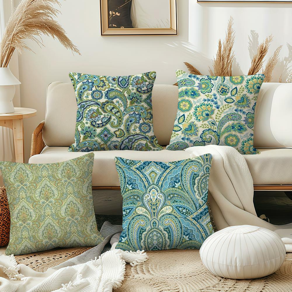 Fashion P-paisley Elegance cushion cover Pillow Cover Decoration Room Home Sofa living Office Car Nordic Simplicity