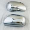 2Pcs Car Chrome Rearview Accessories Plated 2007 2008 2009 2010 For Toyota Camry Side Door Mirror Cover Trim Paste Style