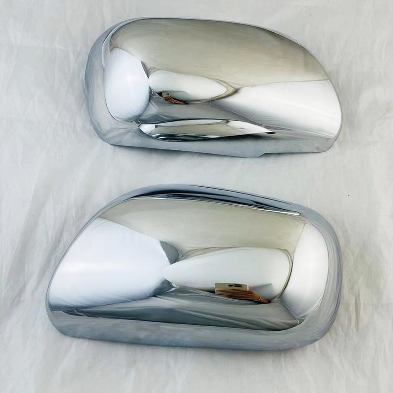 2Pcs Car Chrome Rearview Accessories Plated 2007 2008 2009 2010 For Toyota Camry Side Door Mirror Cover Trim Paste Style