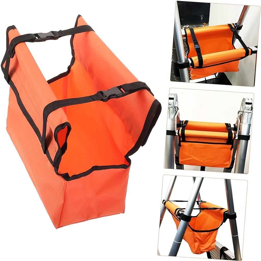 Ladder Multipurpose Tool Pouch Multi-Functional Telescoping Hold Hanging Kit Organizer Telescopic Accessory Folding Storage