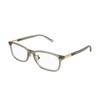 Gucci Temple Logo Engraving Irregular Optical Frame Women's Gray Gray 55 Dust Bag + Glasses Case (random Color)