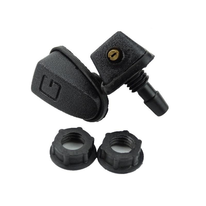 1PC Front Windshield Washer Wiper Fan Spray Nozzle Cover Water Outlet Adjusting Nozzle
