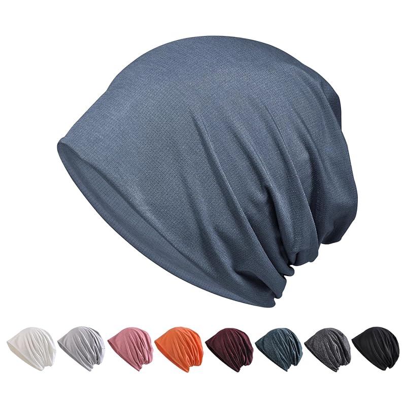 

[Pawinpaw] knit hat men s summer knit cap For spring, summer, and autumn [cool material, ventilation, sweat absorption, quick drying, small face