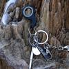 Yousheng Portable Keychain Fidget Spinner Heavy Duty Metal Stress Relief Pocket Size Key Ring Kids Adults Index Finger Exercising Spinning Toy Gift