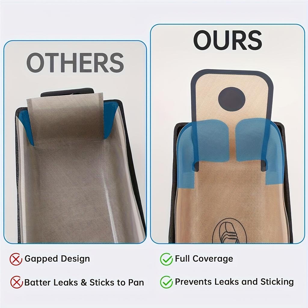 1 Stück Große Antihaft-Silikon-Backmatte & Brotbackform, wiederverwendbare Backform für Brot/Pizza/Gebäck, Backunterlage.