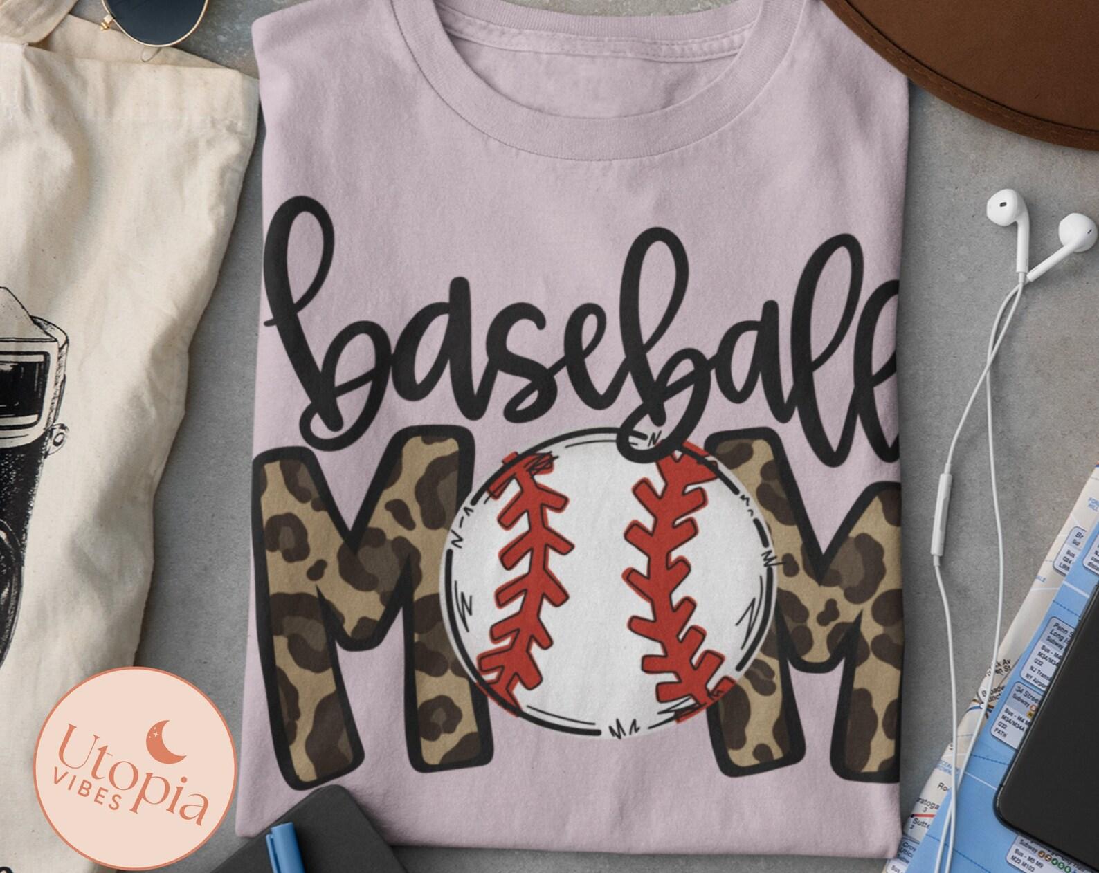 Baseball Mom Shirt || Baseball Mom || Baseball Tshirts || Baseball Mom Shirts || Baseball Shirt Gift || Glitter and Matte Unisex Shirt M