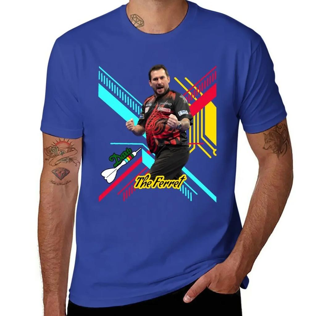 Jonny Clayton The Ferret T-Shirt Short sleeve tee sublime summer clothes men t shirt