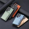 Magnetic Card Holder Phone Case for Samsung Galaxy S25 Ultra S24 Plus S23 S22 S21 FE S20 Carbon Fiber Texture Detachable Cover
