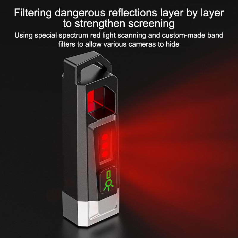 Rechargeable Mini Pocket Flashlight with Anti-sneak LED Light for Hiking Safety and Outdoor Adventure