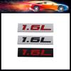 Premium 1.6L 1.6 L do Uniwersalnego samochodu Maski Silnika Błotnika Bagażnika Tylnej Klapy Nazwy Silnika Naklejki Emblematu Odznaki Naklejka