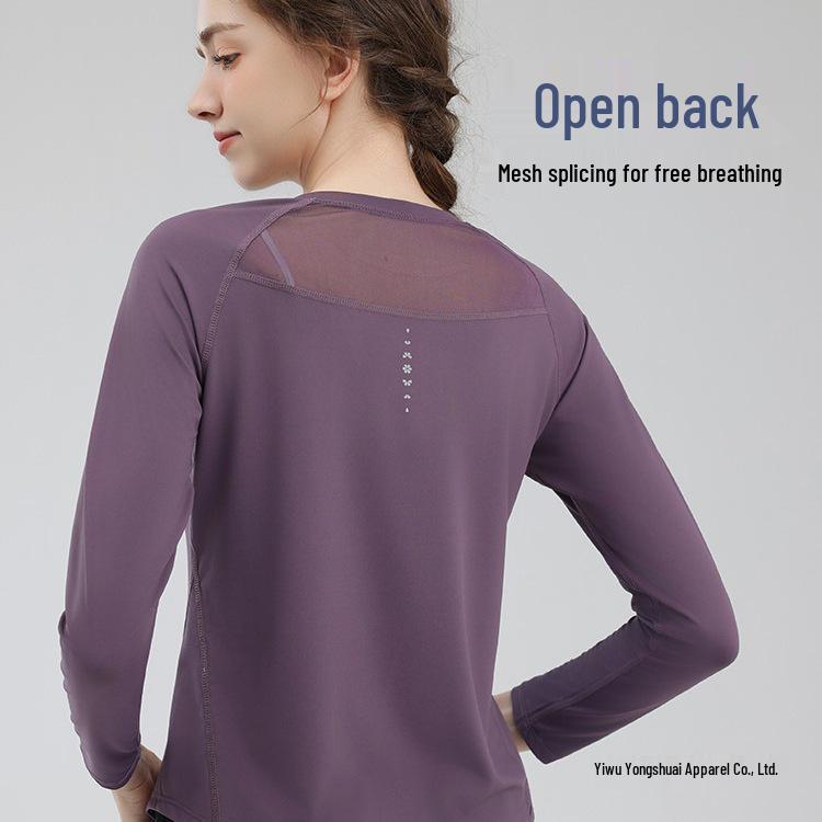 

Women s Quick Dry Short Sleeve Fitness Top - Breathable, Slimming, Professional Yoga & Aerobics Wear Spring 2026