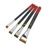 W89C Pack of 4 Premium Nylon Art Brushes Smooth Mark  Painting Tools Ergonomic Grip