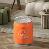 Cola Can Dustbin Small Round Trash Bin with Press Lid for Bathroom