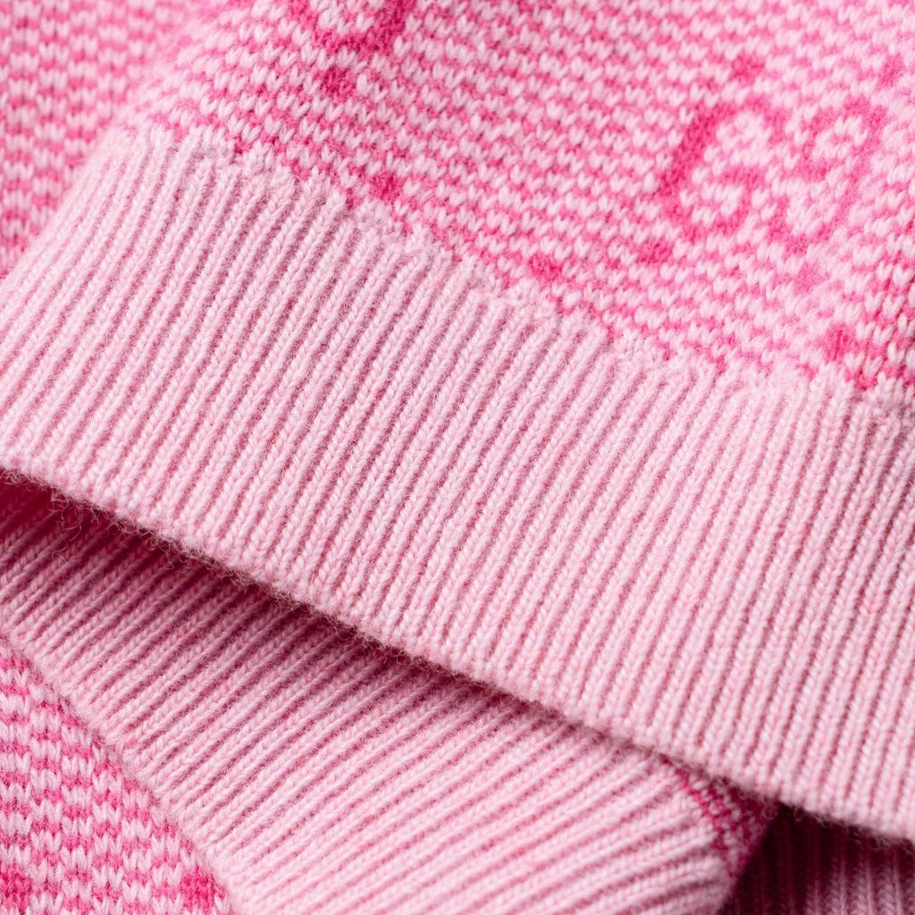 GUCCI Jacquard Polo 'Pink' 773631-XKDK5-5152