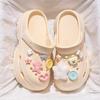 Women's Chunky Height-Boosting Odor-Resistant EVA Beach Sandals - Trendy Summer Baotou Slippers