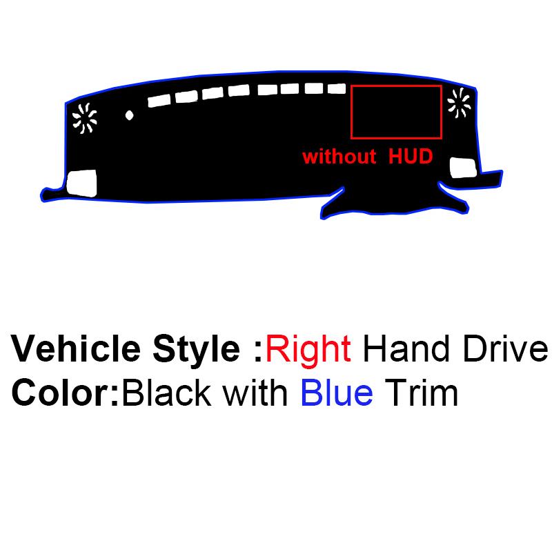 

Car Inner Dashboard Cover For Toyota Highlander Kluger XU70 2020 2026 2026 Auto Dash Mat Carpet Cape Sun shade Dashmat Pad