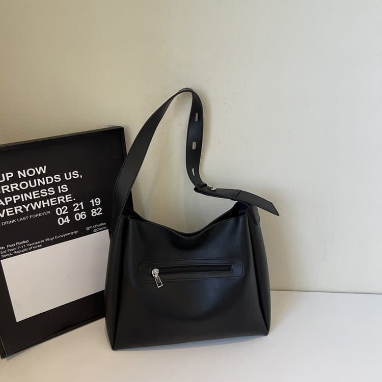 

Новая женская винтажная сумка, сумка через плечо, сумка-ведро 31*10*29cm чёрный