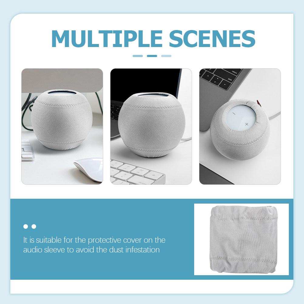 Lightweight Breathable Speaker Protective Cover Precision Stitched Elastic Fabric for Outdoor Wireless Portable Speakers