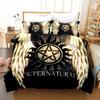 Supernatural Bedding Set Boys Girls Twin Queen Size Duvet Cover Pillowcase Bed Kids Adult Fashion Home Textileextile
