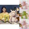 Cute Dragon Plush Toy For Girls Adorable Stuffed Animal For Bedtime Cuddles Wholesale From Manufacturer