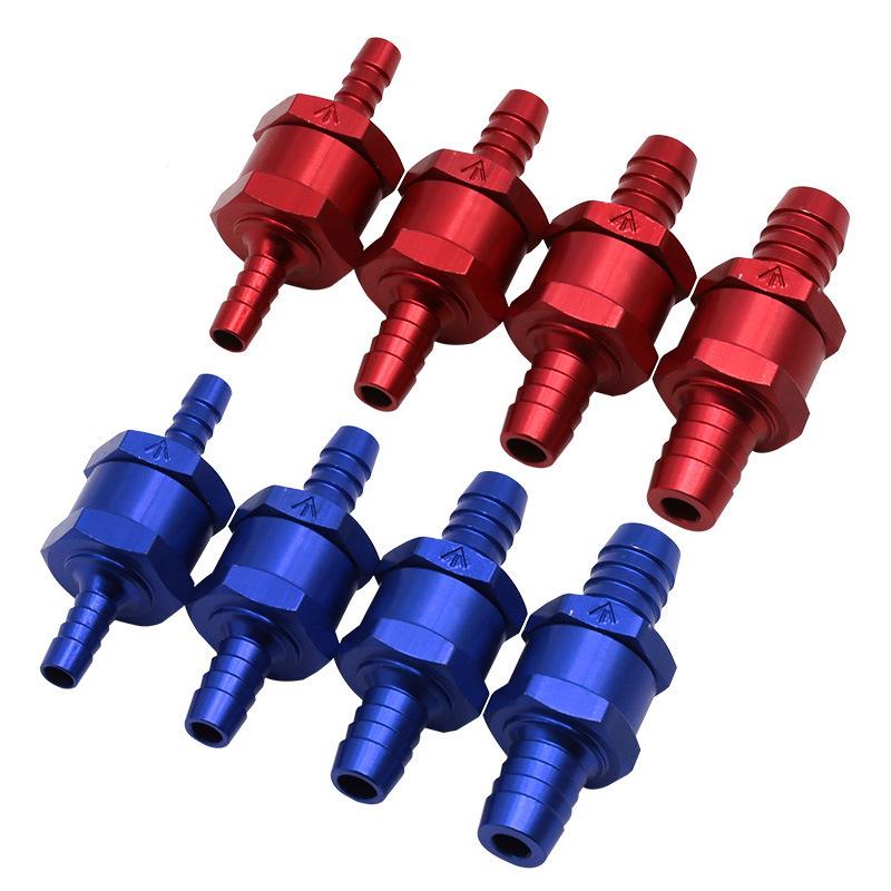 Aluminum Alloy Fuel Hand Pump with One-Way Check Valve (6-12MM)