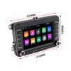 2G+32G /1G+32G Android 13 7 Inch IPS Screen Wireless CarPlay Android Auto Car Stereo for VW Jetta Sedan Passat Tiguan CC Golf Skoda Radio