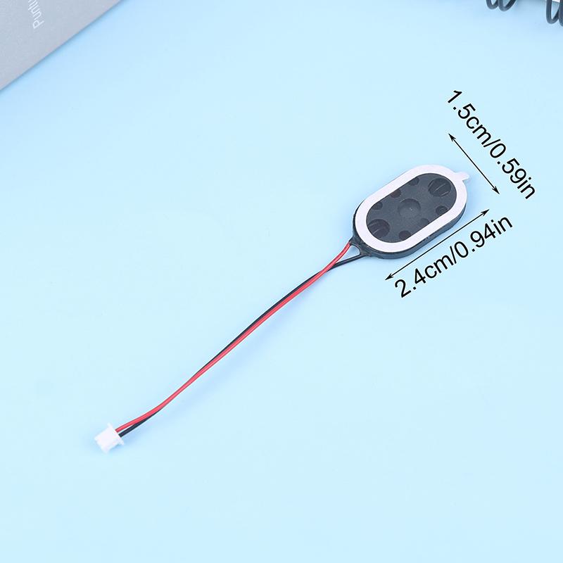 2ks 24*15mm mikroplastový vnitřní magnetický reproduktor 1W 8ohm mini roh