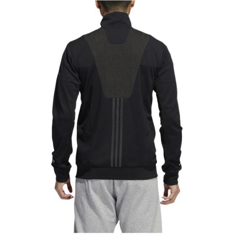 adidas Jackets Men's Black Stand Collar Moderate Other GL2188