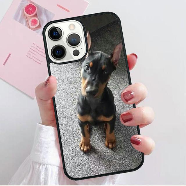 Doberman Pinscher Dog Coque Shell For iPhone 17 Air 15 16 14 13 12 Pro Max 11 Pro Max Plus Phone Case Cover