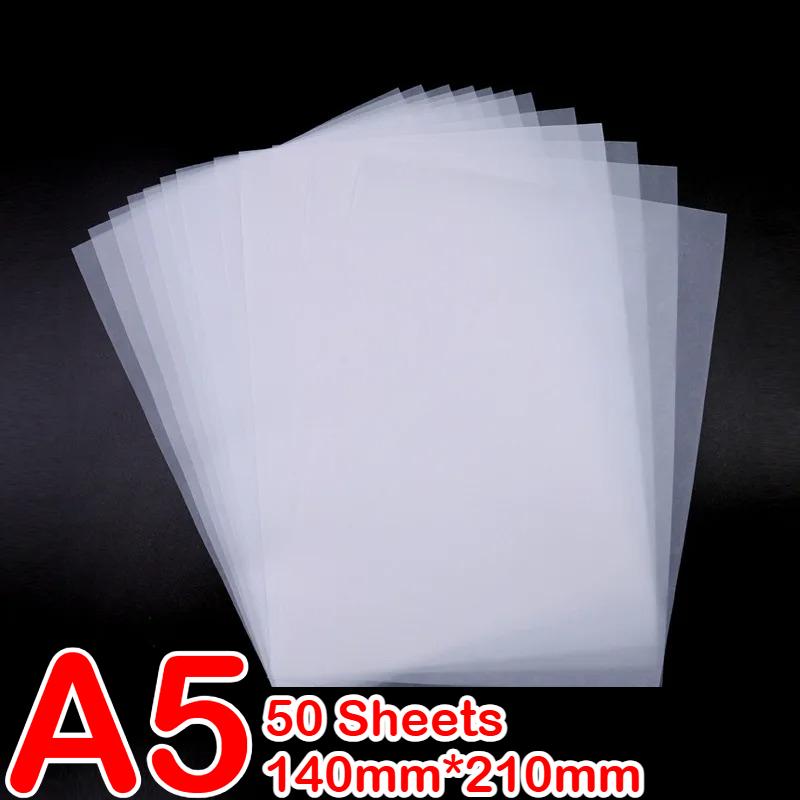 500/50 Sheets Tracing Paper A5 A4 White Translucent Sketching Papers Drawing Art Paper For Drawing School Office Art Supplies