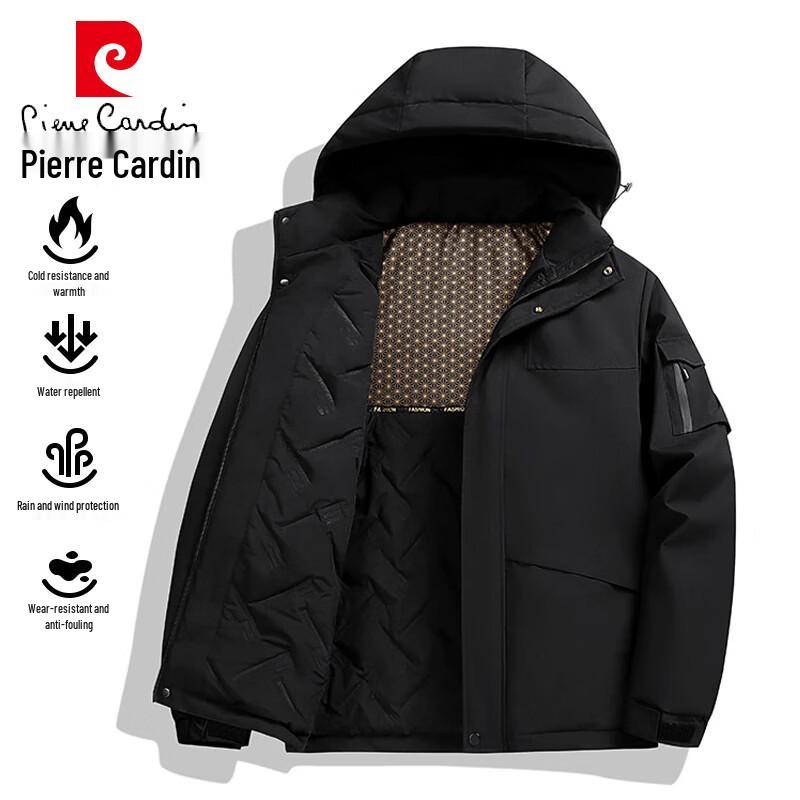 Pierre Cardin Men's Thickened Outdoor Thermal Padded Jacket
