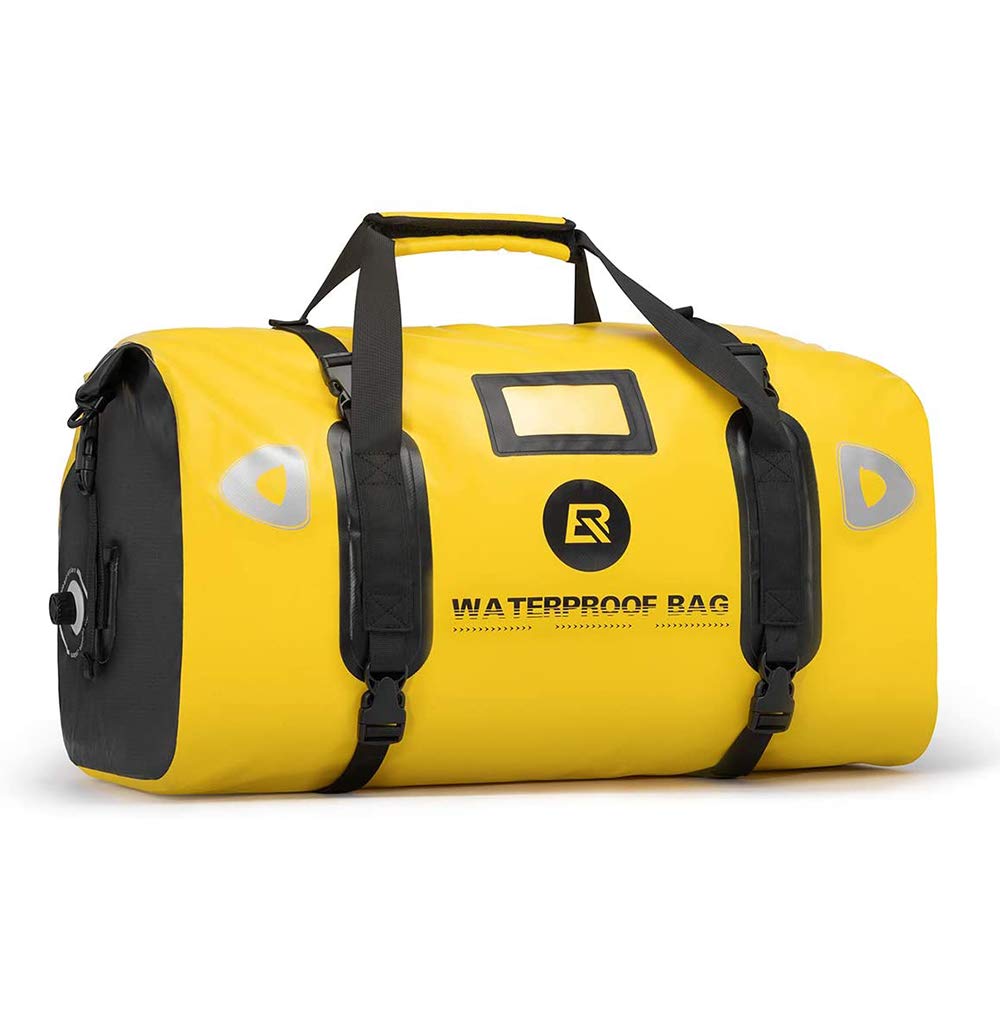 

ROCKBROS Touring Waterproof Motorcycle Seat 55L Large Ideal for Camping and Outdoor with Shoulder Easy Motorcycle Bag Bag, Bag/Carrier Bag, Capacity,