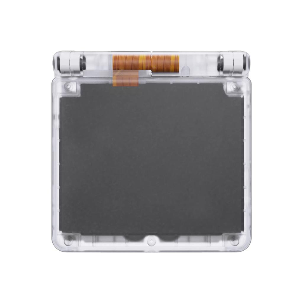 IPS GBA SP Upgrade eXtremeRate Benutzerdefiniertes Ersatzgehäuse Kompatibel mit sowohl durchsichtigem Material IPS als auch Standard-LCD-Konsole oder Bildschirm Nicht