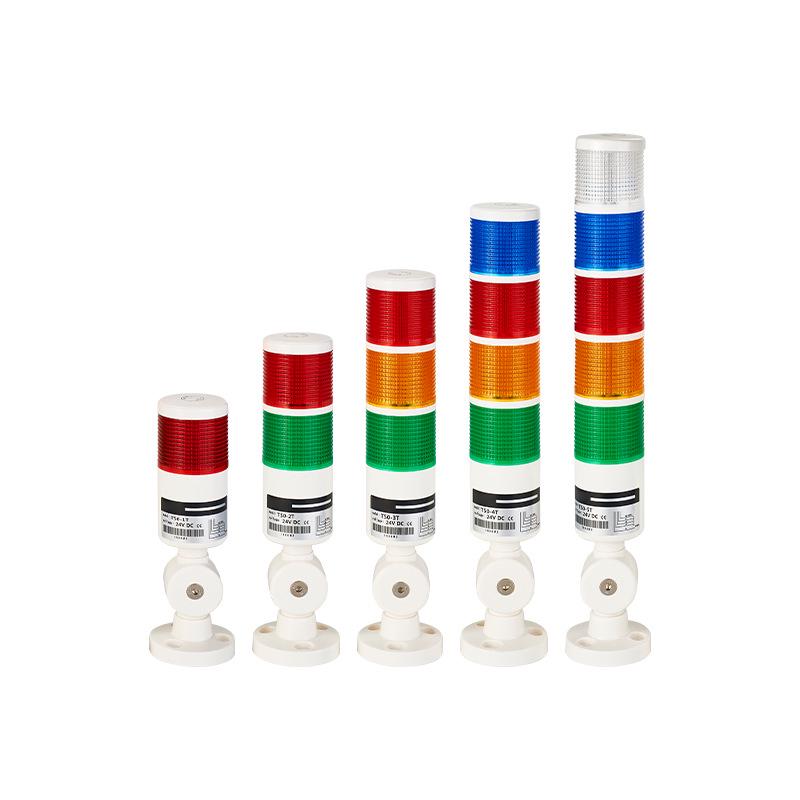 T50 Series Free-Standing Tri-Color LED Warning Light Signal Indicator