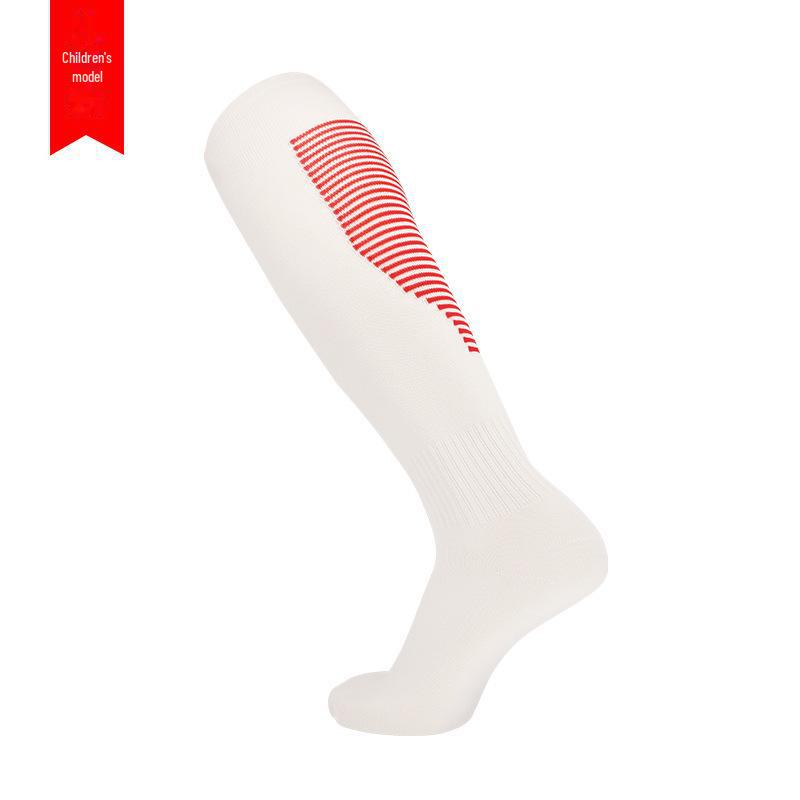 Șosete de Fotbal Respirabile cu Dungi: Primăvară/Vară, Peste genunchi, Absoarbe transpirația, Îmbrăcăminte de Antrenament și Casual pentru Adulți și Copii