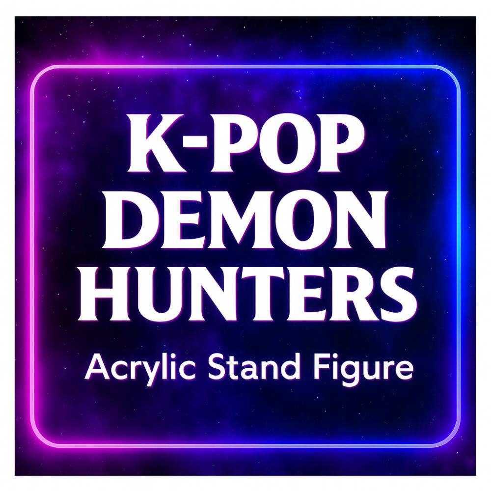 The Ultimate KDH Crossover Collector’s Piece: HUNTRIX X SAJA BOYZ Acrylic Standee Figure Se