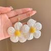 Geometric Flower Earrings Beach Bohemian Styles Drop Earrings Comfortable Wear for Trendy Fashion Lovers Daily Use