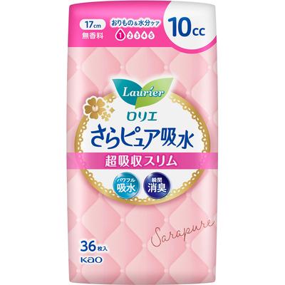 Laurier Sara Pure Absorbent Super Absorbent Slim 10cc Scent Free 36sheets Light Incontinence Please Replace It As Needed. Sara Pure