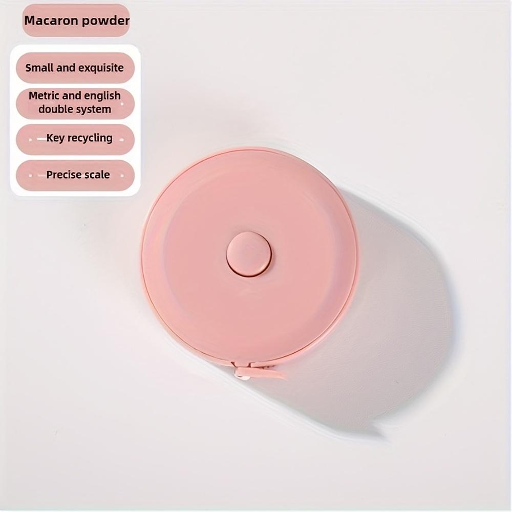 Mini Retractable Measuring Tape - 150cm/60inch Portable Soft Ruler with Centimeter & Inch Scales, Double-Sided Pocket Measuring Tool